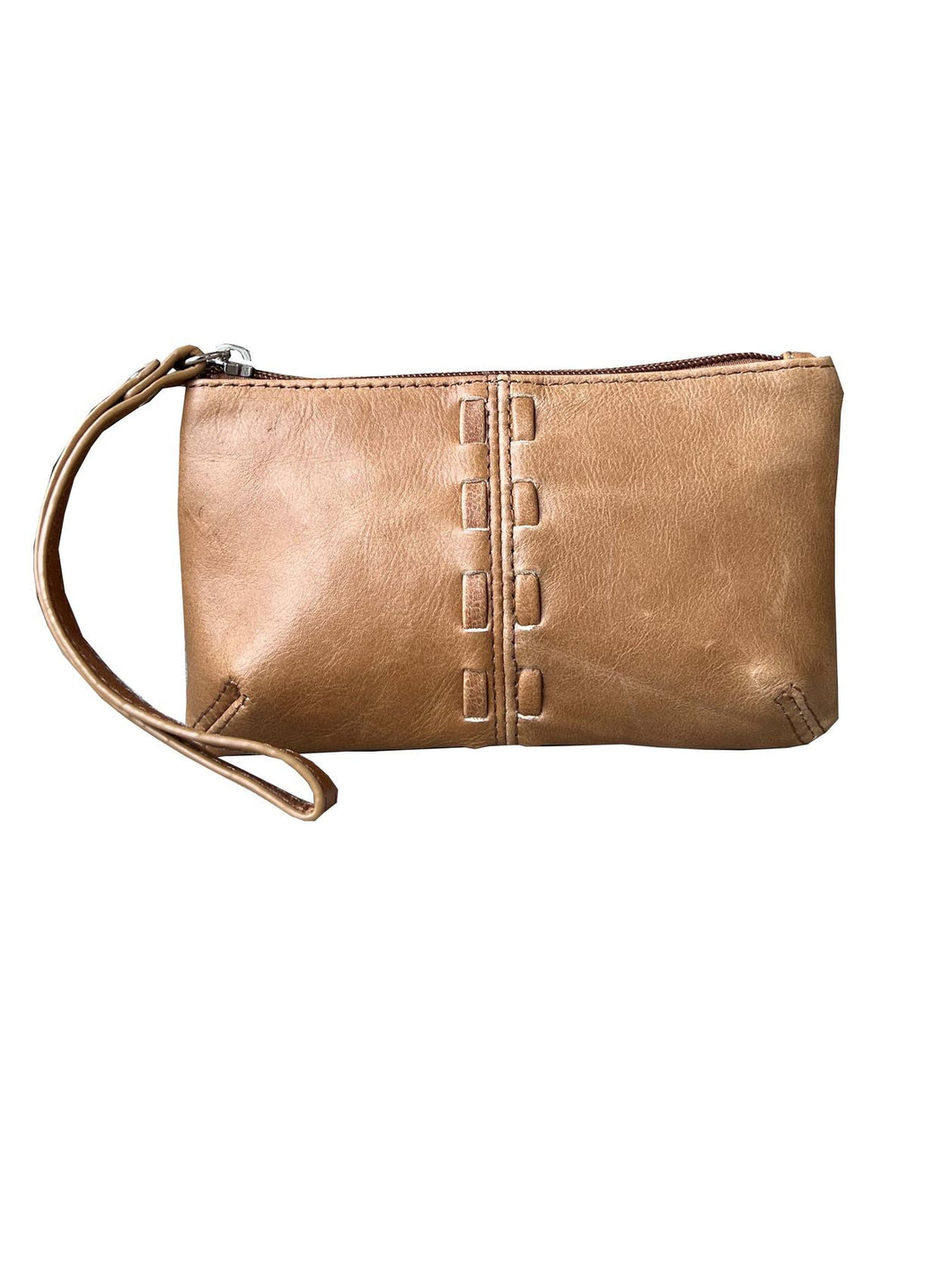 Everyday Leather Wristlet