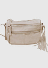 Load image into Gallery viewer, Leather Crossbody Tassel Shoulder Bag
