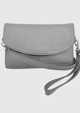 Load image into Gallery viewer, Leather Convertible Crossbody Clutch
