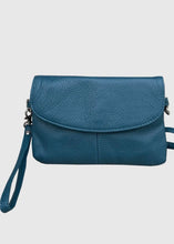 Load image into Gallery viewer, Leather Convertible Crossbody Clutch
