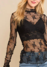 Load image into Gallery viewer, Extended Gretchen Lace Top
