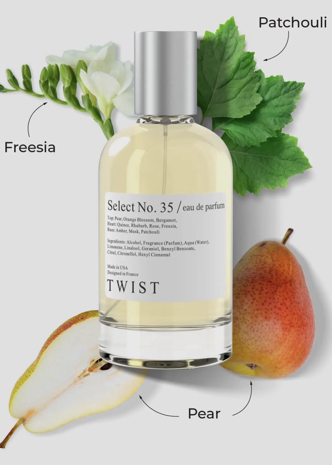 Twist Select No 35 Inspired By J M English Pear Freesia