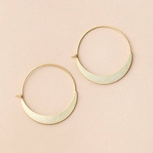 Load image into Gallery viewer, Crescent Hoop Refined Earring
