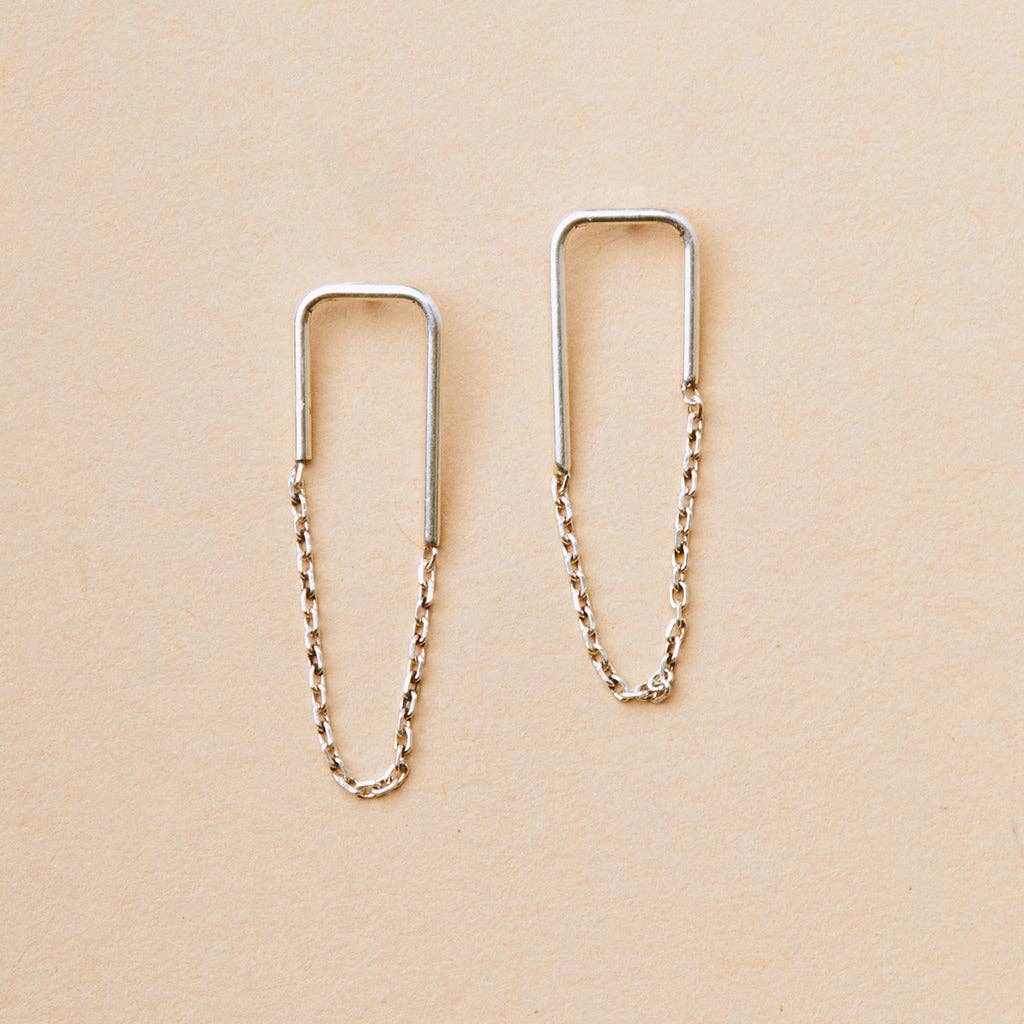 Filament Stud Refined Earring