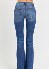 Load image into Gallery viewer, Risen Dark Wash Mid Rise Flare Jean
