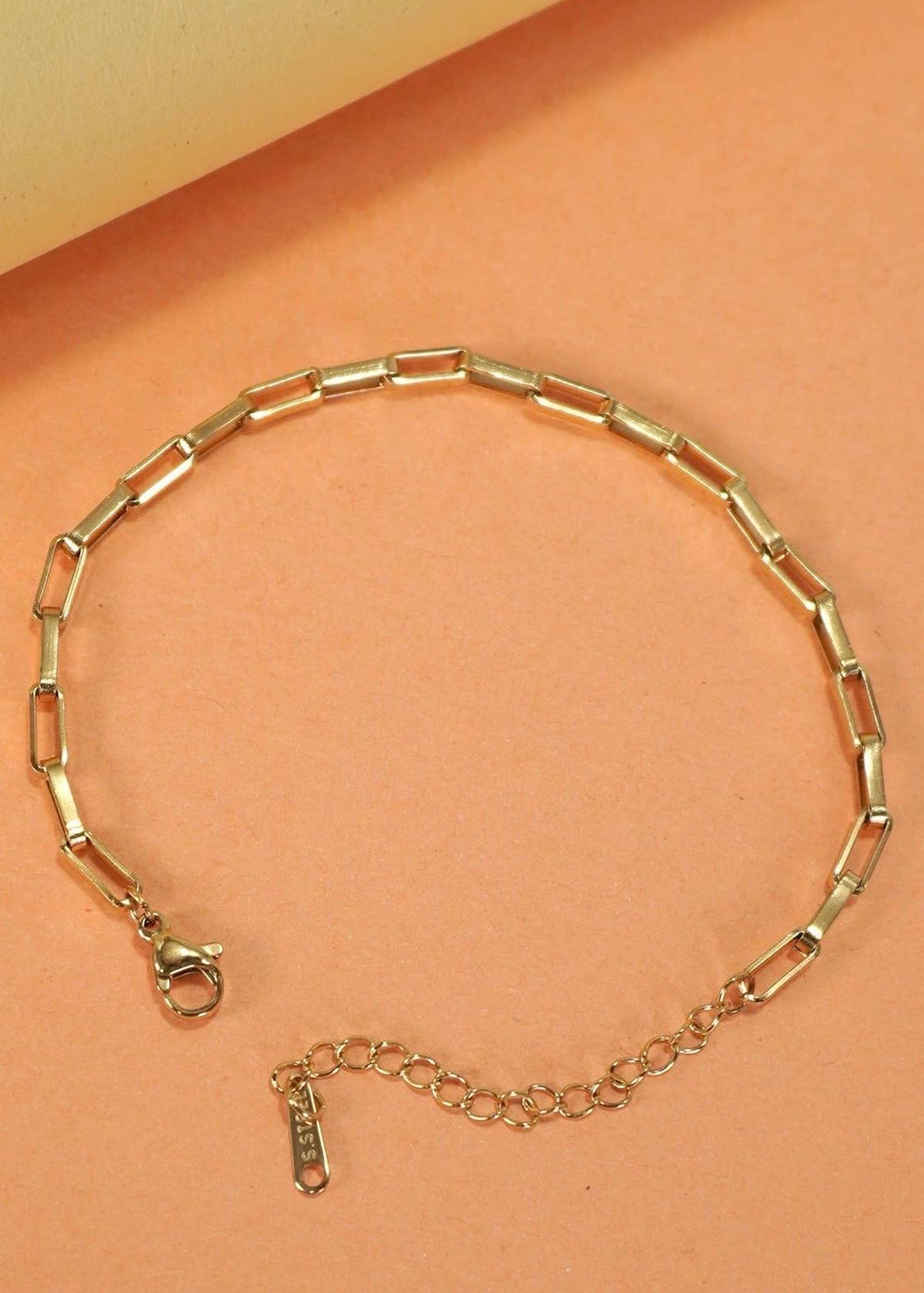 18K Stainless Steel Bracelet For Charms