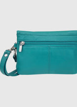 Load image into Gallery viewer, Leather Convertible Crossbody Clutch
