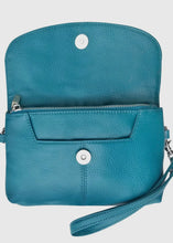 Load image into Gallery viewer, Leather Convertible Crossbody Clutch
