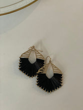 Load image into Gallery viewer, Raffia Gold Earrings
